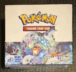 Pokemon Stellar Crown Booster Box - Scarlet & Violet TCG New Sealed - Image 1