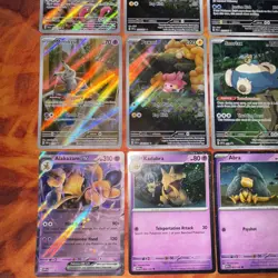Pokemon Illustration Rare Card Lot Of 9- Scarlet & Violet Various Sets 151 Promo - Image 5