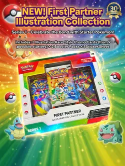 Pokemon TCG: First Partner Illustration Collection | SERIES 1 NEW✅ SEALED✅ - Image 1