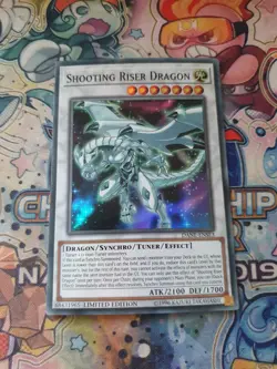 Yu-Gi-Oh! Shooting Riser Dragon DANE-ENSE3 Limited Edition Super Rare - Image 1