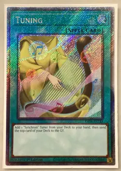 Tuning 1st Edition Platinum Secret Rare RA04-EN144 Yu-Gi-Oh! - Image 1