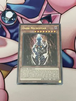 Yugioh! Dark Necrofear LDS3- Ultra Rare 1st Edition NM Sealed - Image 1
