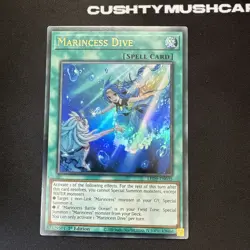 YUGIOH MARINCESS DIVE ULTRA RARE LED9-EN035 1ST EDITION - Image 2