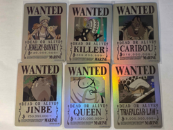 One Piece Kayou Wanted Card of 6 Holo Card Chinese Fishman Island OPF106-TJL - Image 1