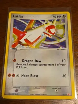 Pokemon TCG Latias Holo Card 4/10 LP - Image 3