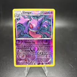 Pokemon Card Gengar Breakthrough Reverse Holo Rare 60/162 NM Near Mint -c - Image 1