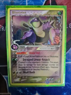Blastoise 2/100 EX Crystal Guardians Holo Rare Pokemon Card NM - Image 1