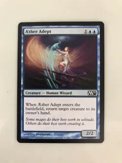 Aether Adept MTG Magic the Gathering Card NM Near Mint Core Set M11 - Image 1