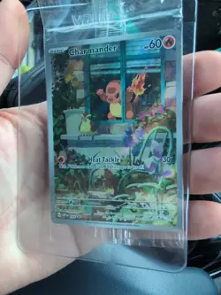 Pokemon Charmander 044 SV Obsidian Flames ETB Promo Illustration English - Image 1