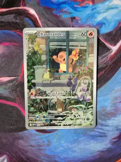 Charmander Pokemon Center Stamped - SVP 044 - Black Star Promo Obsidian Flames - Image 1