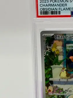 Pokemon Charmander Obsidian Flames ETB Promo SVP EN 044 PSA 9 Mint - Image 3