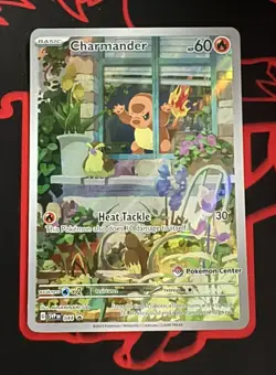 Charmander SVP 044 Pokemon Center Stamped ETB Obsidian Flames Promo - Image 1