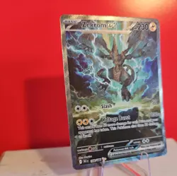 Pokemon TCG Zekrom EX Black Bolt English Card 166/086 Fresh From Pack SIR NM - Image 2