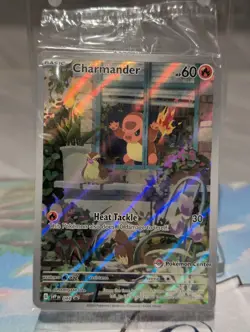 Pokemon TCG Charmander Promo Obsidian Flames Pokemon Center SVP 044 Sealed New - Image 1