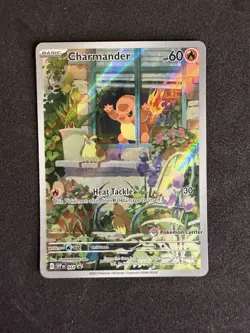 Charmander SVP 044 Pokemon Center Stamped ETB Obsidian Flames Promo Card - Image 1