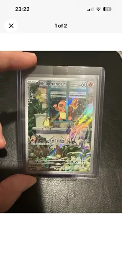 Pokemon TCG Charmander #044 SVP Black Star Promo Card Obsidian Flames - Image 1