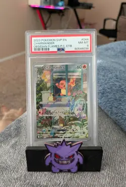 Pokemon TCG Charmander Promo Obsidian Flames ETB 044 PSA 8 60 HP English - Image 1