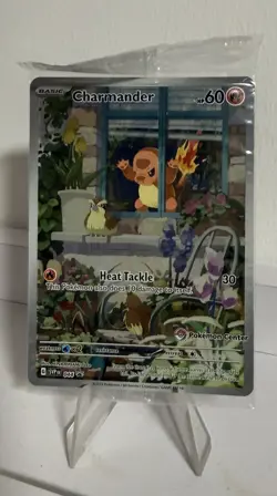 Pokemon TCG Charmander Promo Obsidian Flames Pokemon Center SVP 044 Sealed 🔥 - Image 1