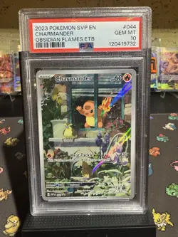 Pokemon TCG Charmander Obsidian Flames #044 Black Star Promo - Image 1