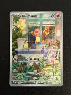 Pokemon TCG Charmander #044 SVP Black Star Promo Card Obsidian Flames - Image 1