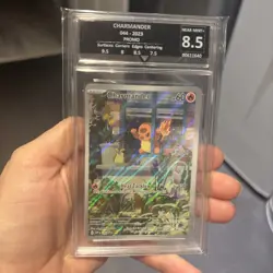 Get graded 8.5 Pokemon TCG Obsidian Flames Charmander 044 Promo - Image 1