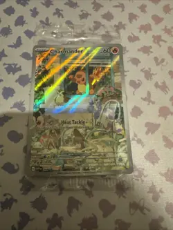 Pokemon TCG Charmander 044 SV Promo Card Obsidian Flames ETB, Holo, Sealed - Image 1