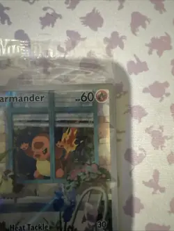 Pokemon TCG Charmander 044 SV Promo Card Obsidian Flames ETB, Holo, Sealed - Image 3