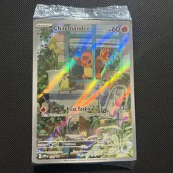 Pokemon TCG Charmander 044 SV Promo Card Obsidian Flames ETB, Holo, Sealed - Image 1