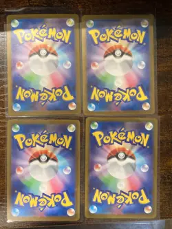 Lot of (4) Japanese Pokemon Holo Cards - Image 2