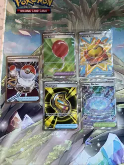 Lot of 8 Mega Evolution Trainer Full Art Pokemon Cards. Raw. - Image 1