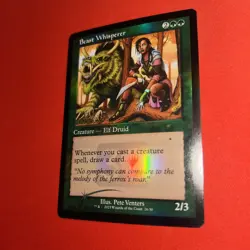 MTG Beast Whisperer - 30th Anniversary FOIL Promo Magic the Gathering TCG - Image 2