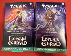 Magic The Gathering Lorwyn Eclipsed Commander Deck - Set of 2 - Image 1