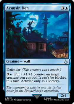 Assassin Den 0281 MTG ACR - Image 1