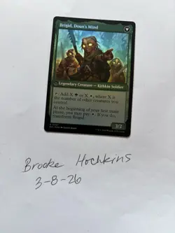 MTG Brigid, Clachan’s Heart Borderless Foil Lorwyn Eclipsed Near Mint - Image 3