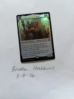 MTG Brigid, Clachan’s Heart Borderless Foil Lorwyn Eclipsed Near Mint - Image 4