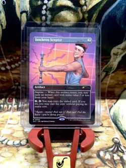 Isochron Scepter MTG Secret Lair An Encyclopedia of Magic NM R0009 Non-Foil - Image 1