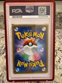 2018 JPN Pokemon Red's Pikachu Pokemon Center 20th Avn Campaign Promo 270 PSA 10 - Image 2