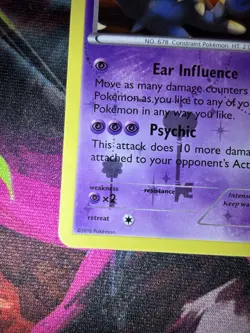 Pokemon TCG Meowstic RC15/RC32 Generations Uncommon Card - Image 2