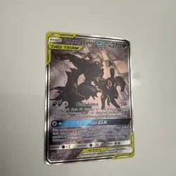 Pokemon Umbreon & Darkrai GX Tag Team Sm241 Sun & Moon Black Star Promo NM - Image 3