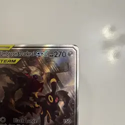 Pokemon Umbreon & Darkrai GX Tag Team Sm241 Sun & Moon Black Star Promo NM - Image 4