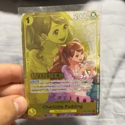 Charlotte Pudding OP03-112 Winner Championship Tournament Promo One Piece Card - Image 1