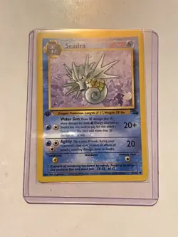 Seadra - 1st Edition - Fossil Base Set - Pokemon Trading Card Game - Image 1
