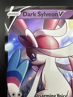 Dark Sylveon V SWSH134 Pokemon Sword & Shield Celebrations Black Star Promo MP+ - Image 4
