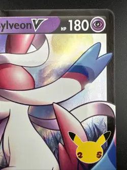 Dark Sylveon V SWSH134 Pokemon Sword & Shield Celebrations Black Star Promo MP+ - Image 5