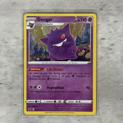 Pokemon TCG Gengar SWSH052 - SWSH Black Star Promo - Image 1