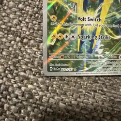 Vikavolt IRare 230/217 Pokemon TCG Ascended Heroes in hand clean PSA 10 possible - Image 4