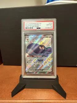 2024 POKEMON PAF EN-PALDEAN FATES SHINY ULTRA RARE PALDEAN CLODSIRE EX PSA 10 - Image 1