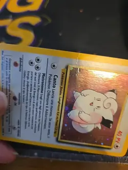 Pokemon Clefairy Italian Base Set Holo 5/102 DMG - Image 3
