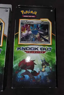 Pokemon TCG 2017 Knock Out Collection Lucario And Tyranitar Box Combo Sealed - Image 2