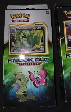 Pokemon TCG 2017 Knock Out Collection Lucario And Tyranitar Box Combo Sealed - Image 3